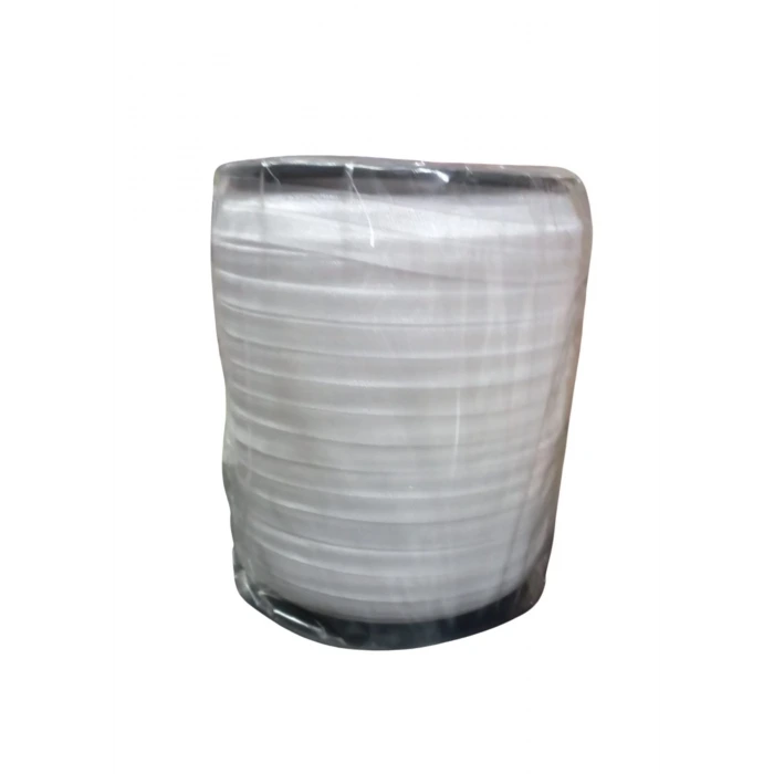 Çamaşır Lastiği Düz 1 cm  1 Metre Beyaz