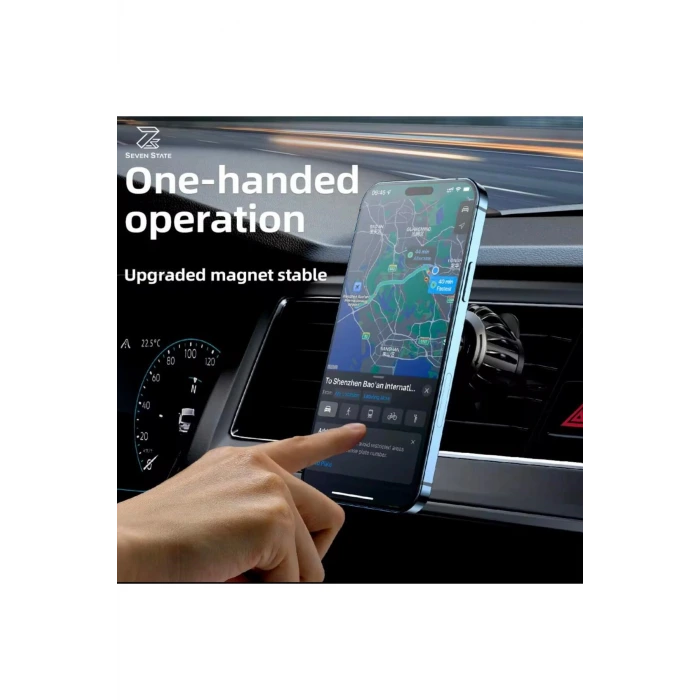 Çok Açılı Ayarlanabilir Güçlü Manyetik Araç Klima Menfez Telefon Tutucu-Tüm Telefonlar için