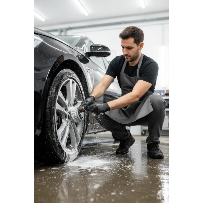 Çok Amaçlı Araç Temizlik Fırçası – Oto İç ve Dış Yüzeyler, Koltuk, Halı, Torpido ve Jant İçin Ergonomik Temizlik Fırçası