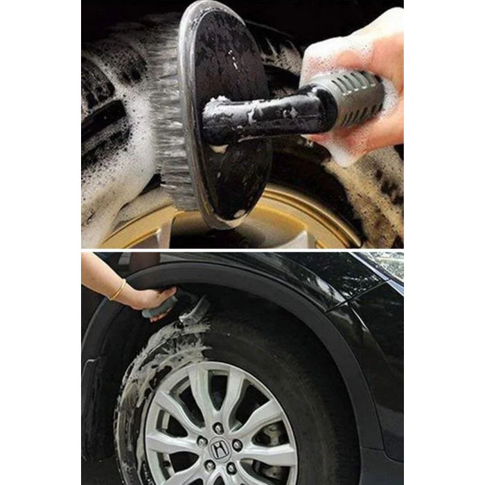 Çok Amaçlı Araç Temizlik Fırçası – Oto İç ve Dış Yüzeyler, Koltuk, Halı, Torpido ve Jant İçin Ergonomik Temizlik Fırçası