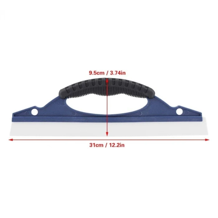 Çok Amaçlı Cam Çekçeği–Araç Camı, Duşakabin, Fayans ve Ayna İçin Leke Temizleme Aparatı