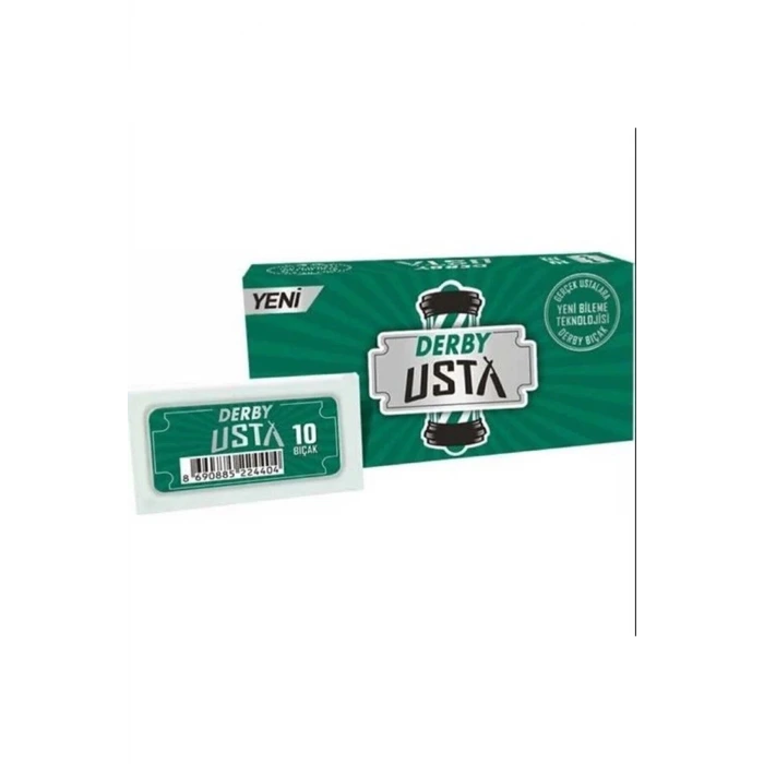 Derby Usta Yaprak Jilet Tam Bıçak 100lü