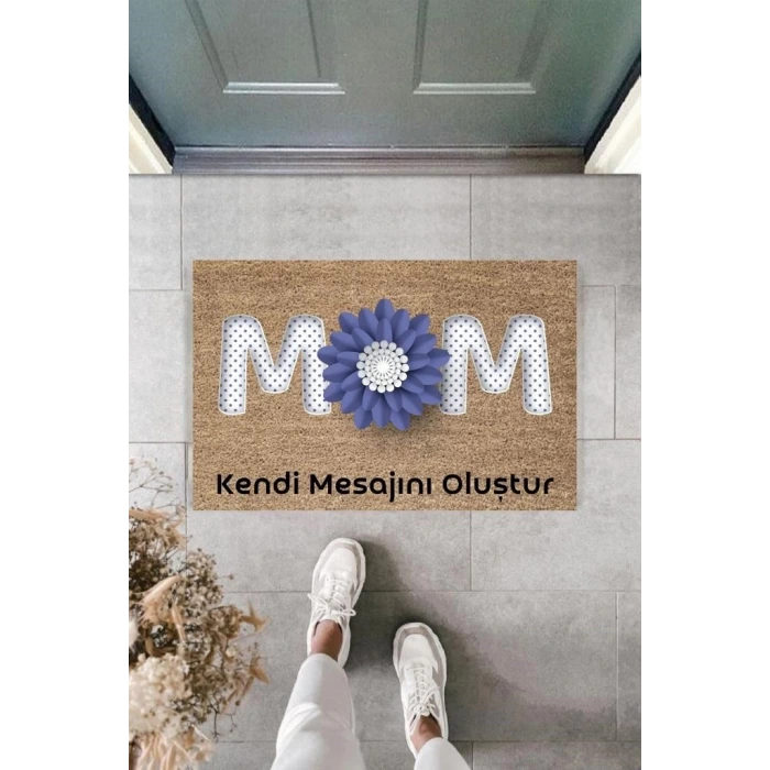 Dijital Baskı Kişiye Özel İç Kapı Dekorasyon Paspas  PS11237