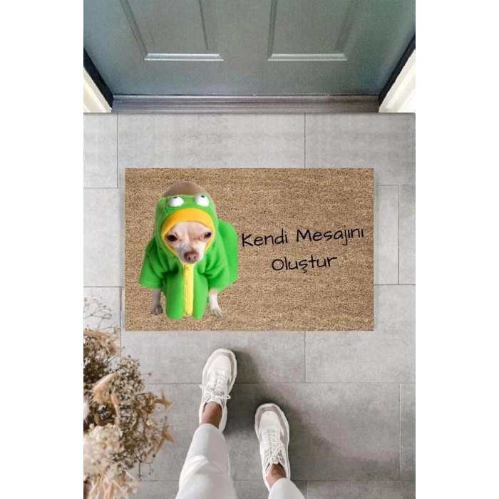 Dijital Baskı Kişiye Özel İç Kapı Dekorasyon Paspas  PS11251