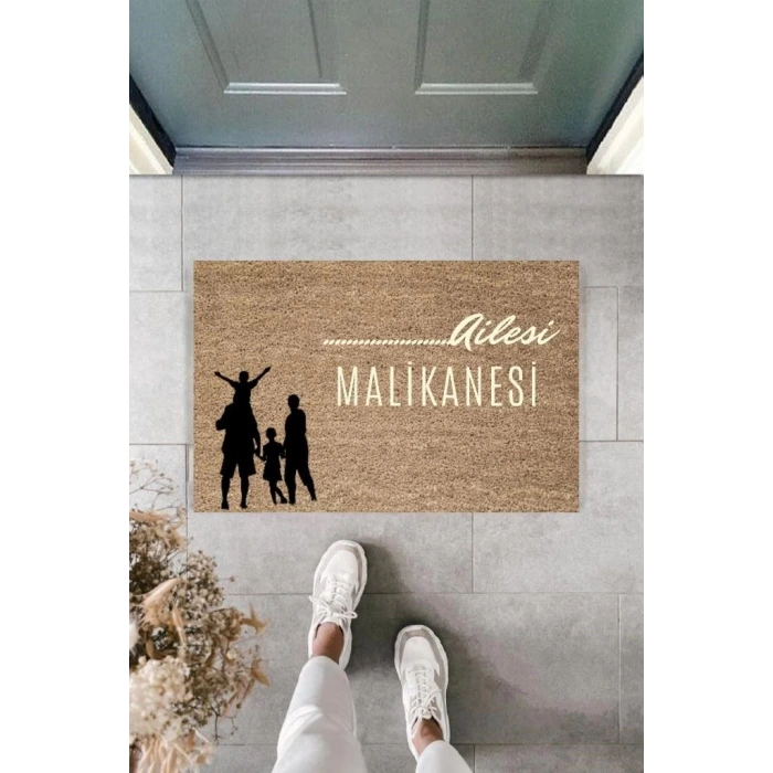 Dijital Baskı Kişiye Özel İç Kapı Dekorasyon Paspas PS11307