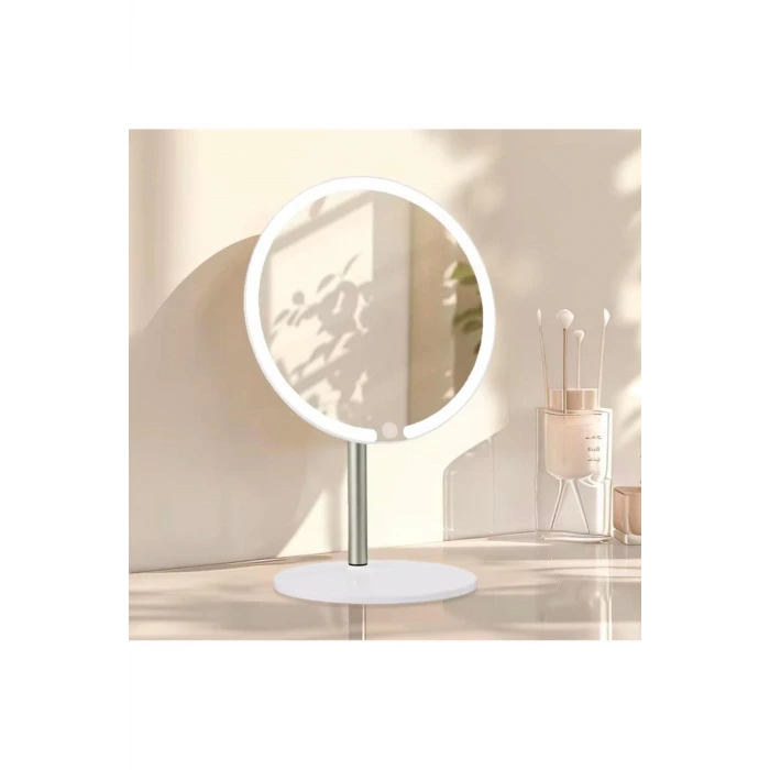 Dokunmatik led ışıklı yuvarlak 180° ayarlanabilir 3 farklı renk