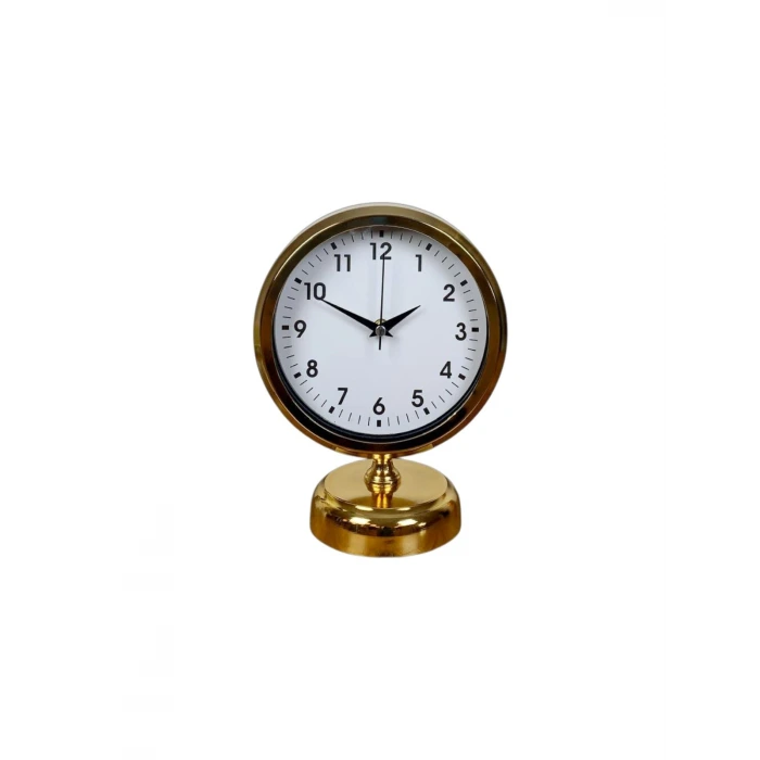 Elegance Gold 25 x 20 Cm Metal Masa Saati