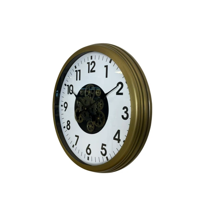 Eskitme 60 Cm Çarklı Klasik Duvar Saati