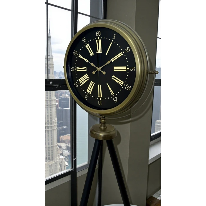 Eskitme İhtişam Tripod Ayaklı Saat