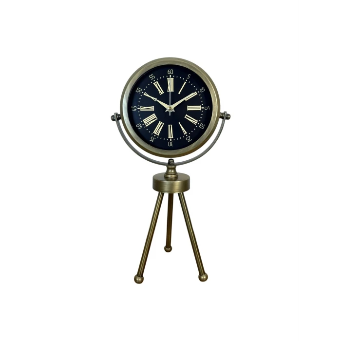 Eskitme Üç Ayaklı Masa Saati