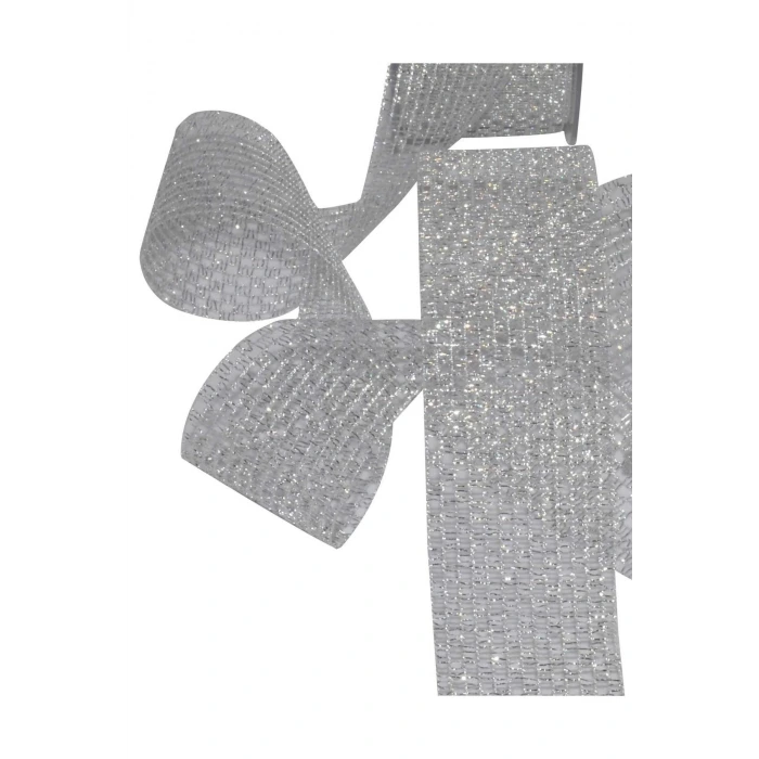 File Sim Kurdele 25 mm Gümüş 1 Metre