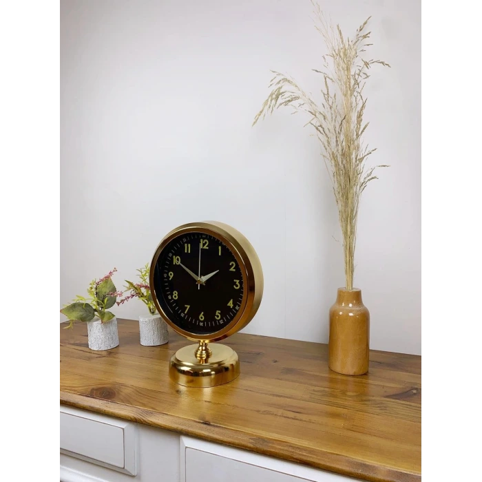 Gold Metal Tokyo Masa Saati 25×20 cm