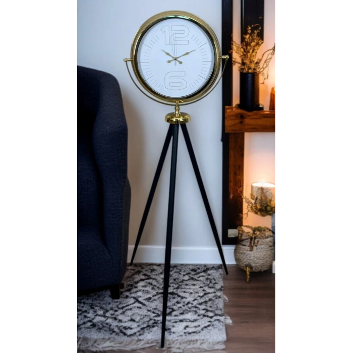 Gold Noble Radiance Tripod Ayaklı Saat