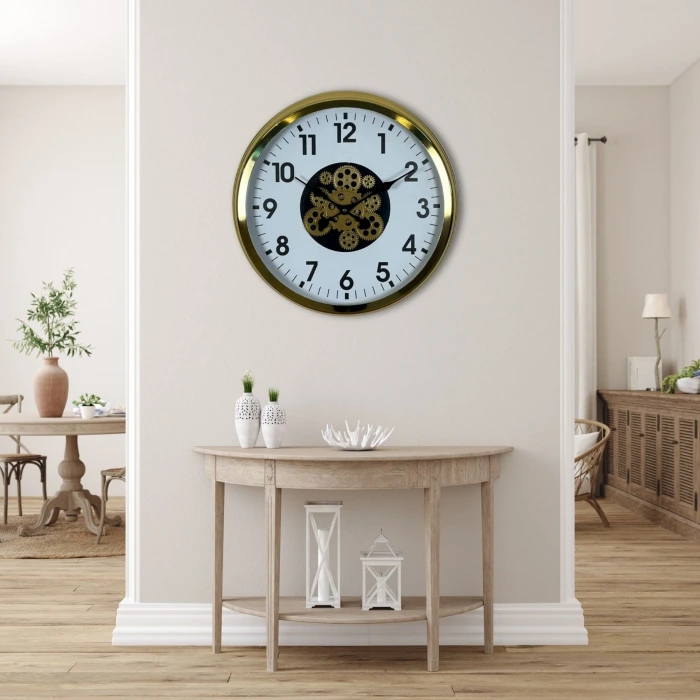 Gold Standart 60 Cm Çarklı Duvar Saati