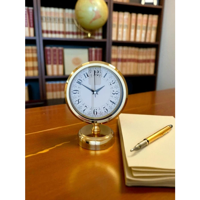 Golden Grace 25 x 20 Gold Metal Masa Saati