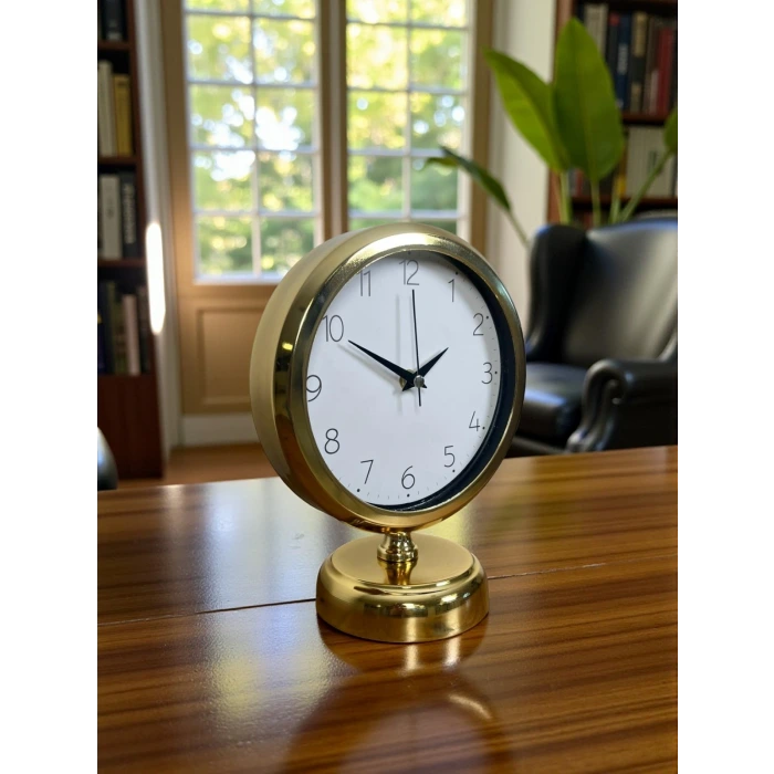 Golden Time 25 x 20 Cm Metal Masa Saati