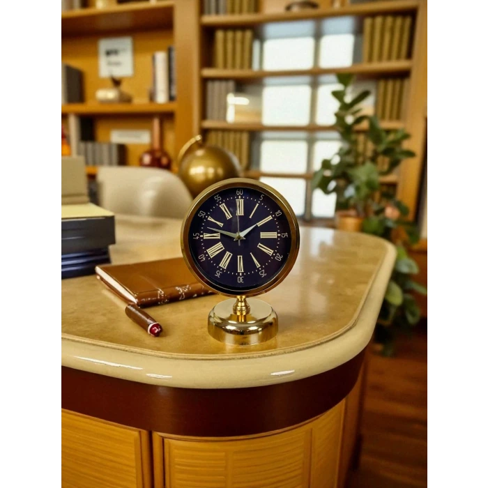 Goldora 25 x 20 Gold Metal Masa Saati