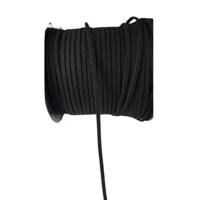 Güderi İp 1 mm Siyah 10 Metre