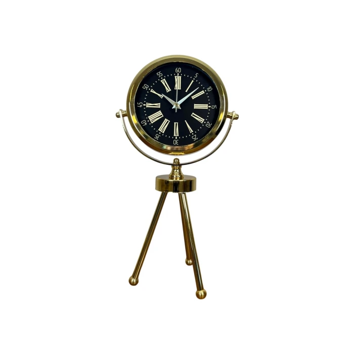 Imperial Gold Üç Ayaklı Metal Masa Saati