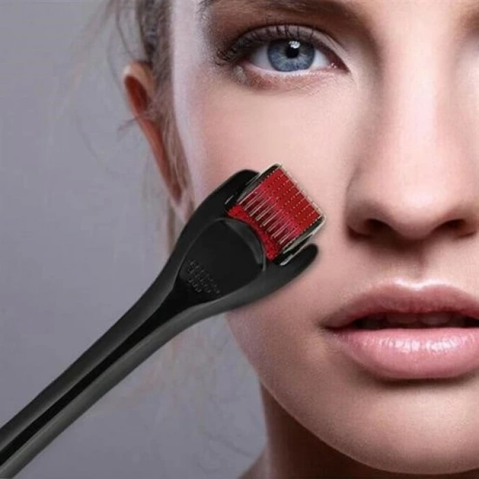 İpek Yıldızı® 05 mm Titanyum 540 İğneli Cilt Yenileme Bakım ve Masaj Aleti