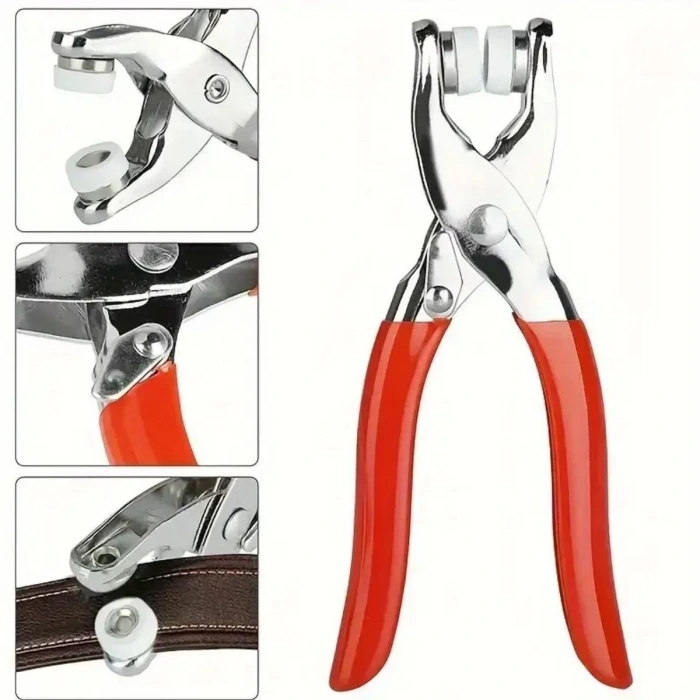 İpek Yıldızı® 100 adet Paslanmaz Çelik Çıtçıt ve Pense Seti Metal Çıt Çıt Makinesi
