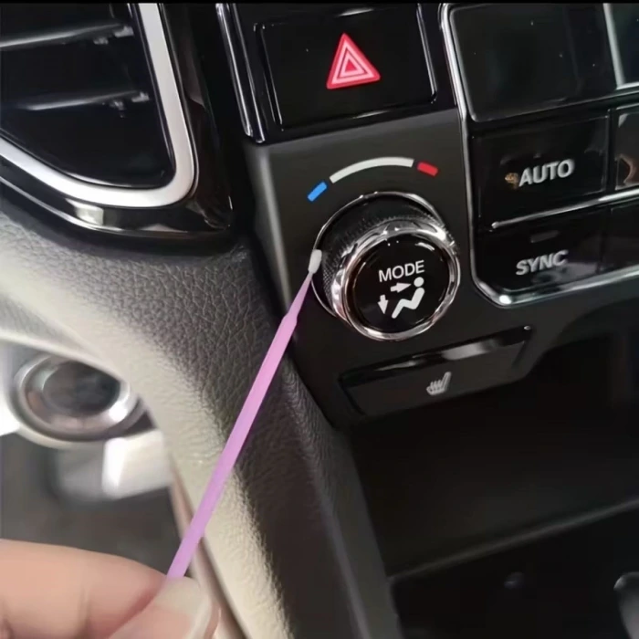 İpek Yıldızı® 100’lü Mini Tek Kullanımlık Araba Rötüş Fırçası –İnce Uçlu Yumuşak Kıllı Boya Uygulayıcı, Otomotiv Detaylandırma