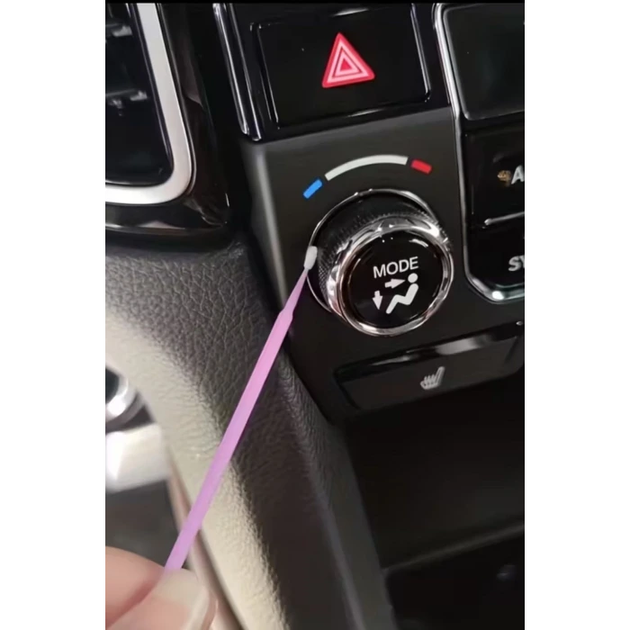 İpek Yıldızı® 100’lü Mini Tek Kullanımlık Araba Rötüş Fırçası –İnce Uçlu Yumuşak Kıllı Boya Uygulayıcı, Otomotiv Detaylandırma