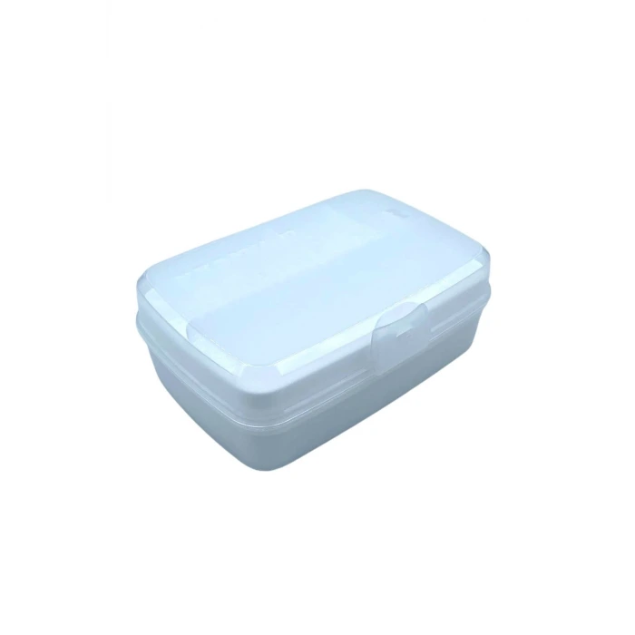 İpek Yıldızı® 12 Bölmeli Çok Amaçlı Takı Toka Kutusu Dikiş Kutusu Kapaklı Organizer Kutusu Bölmeli Kutu