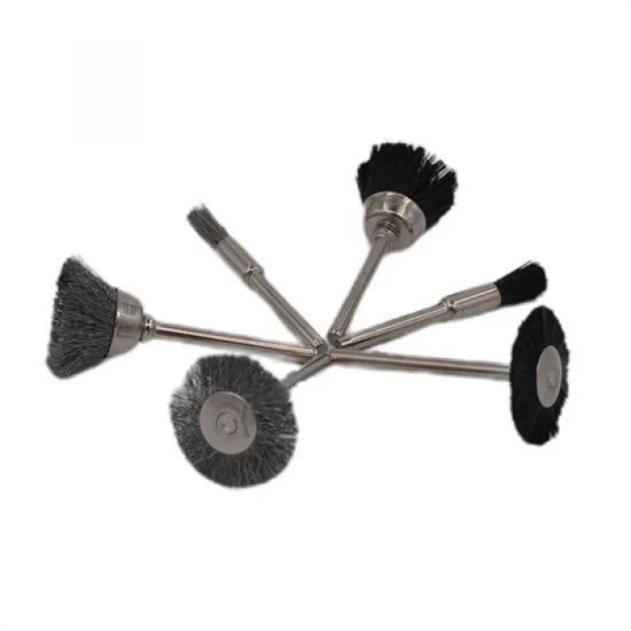 İpek Yıldızı® 12li Kalıpçı Taşlama Uçları Seti Tel Fırça Gravür Uçları Seti