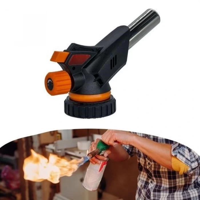 İpek Yıldızı® 1300 Derece 509C Çakmak Gazı Uyumlu Pürmüz Kafası Kamp , Mereng Yapımı İçin Pürmüz Başlığı