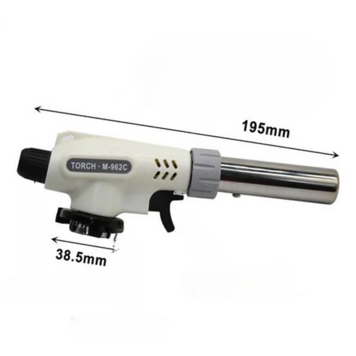 İpek Yıldızı®  1300°C Çok Amaçlı Gaz Torch Çakmak - Mutfak, Mangal, Lehimleme Pürmüz Alev Tabancası