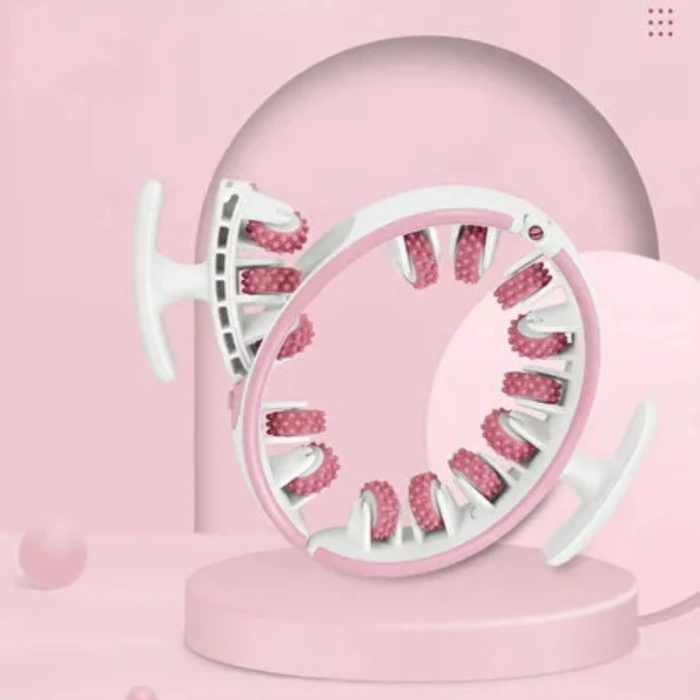 İpek Yıldızı® 14 Tekerlekli 360° Selülit Karşıtı Masaj Aleti – Çıkarılabilir 3 Tekerleği Çıkarılabilen, Bacak, Kol ve Karın İçin Sıkılaştırıcı Masaj R