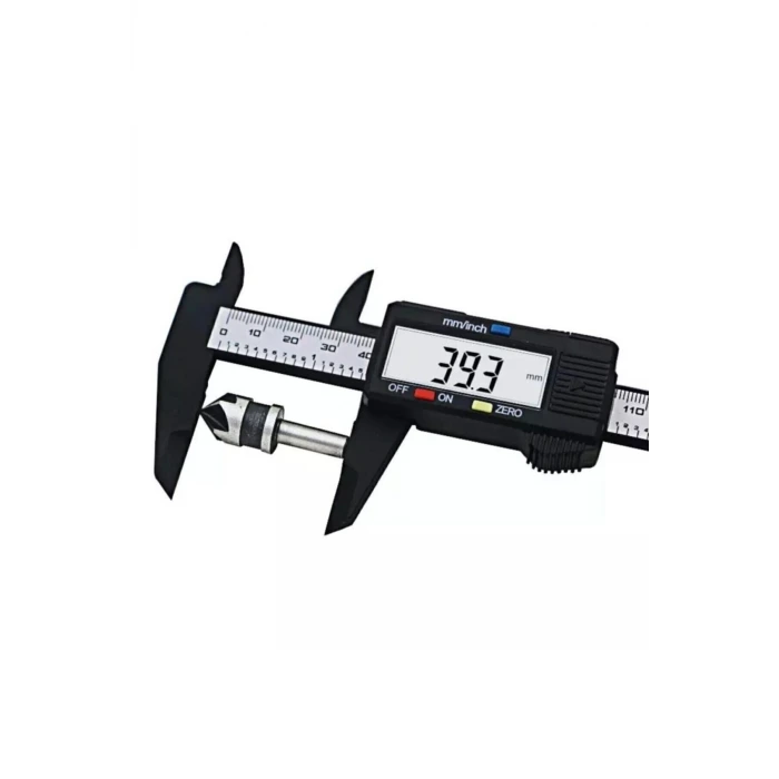 İpek Yıldızı® 150 Mm Dijital Kumpas Elektronik Fiber Karbon Kaplı Plastik - Kumpas