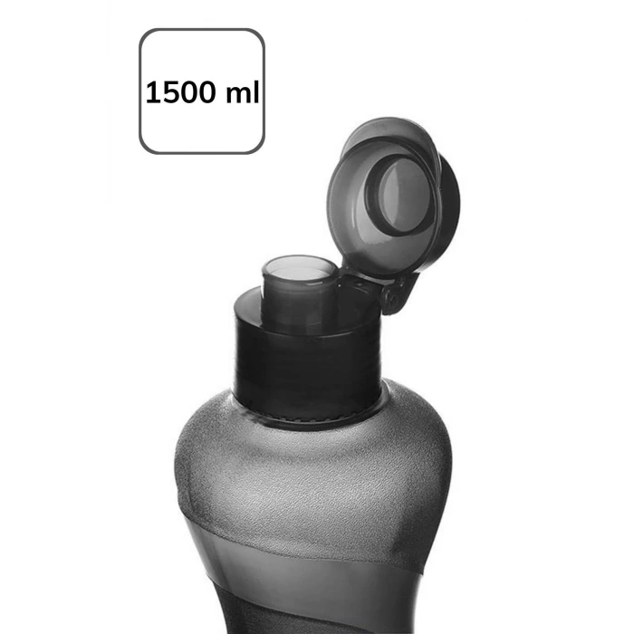 İpek Yıldızı® 1500ML Kapasiteli Sporcu Tipi Suluk Pratik El Matarası