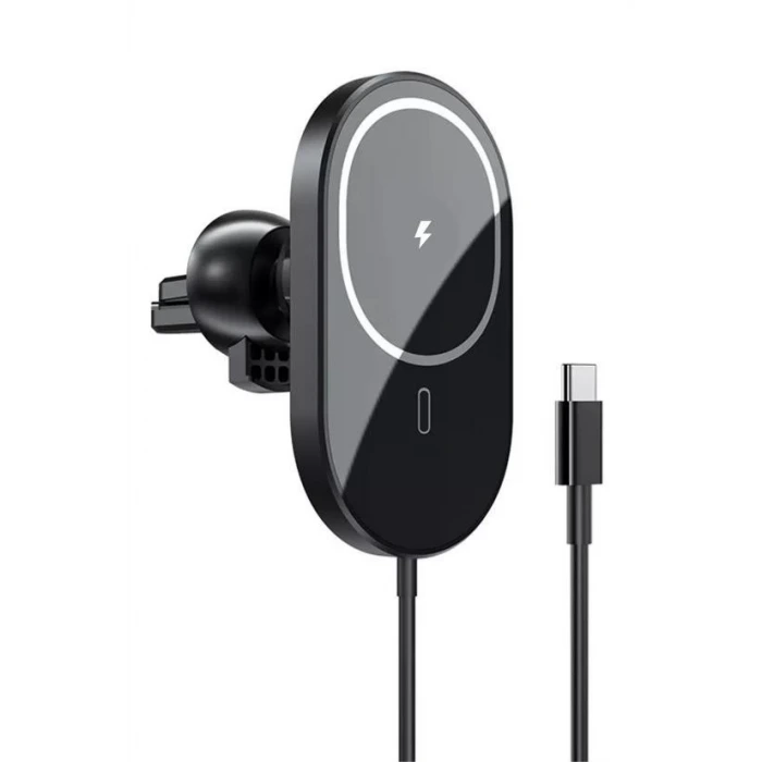 İpek Yıldızı® 15w Mıknatıslı Takılabilen Hızlı Şarj Tüm Cihaz Ve Araçlara Uyumlu Araç İçi Şarj Cihazı