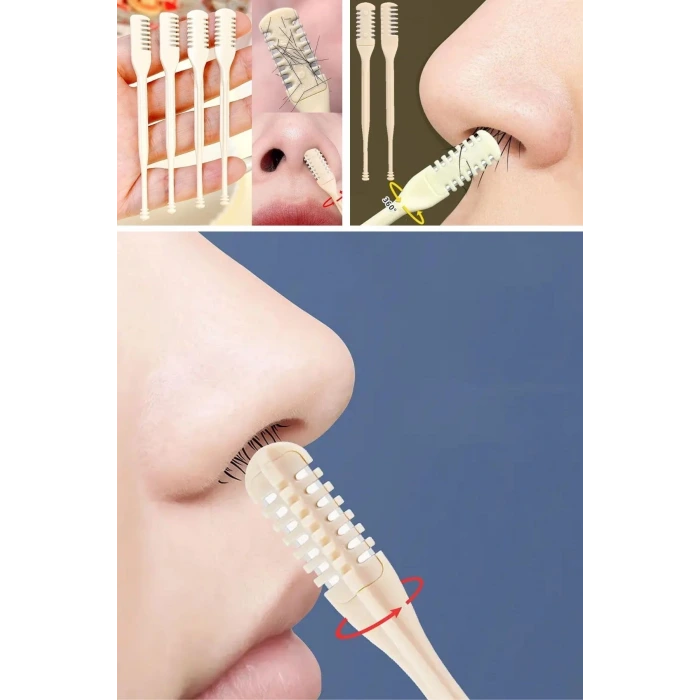 İpek Yıldızı® 2Si Bir Arada 2 Parça Kutulu Burun Kıl Alma ve Kulak Temizleme Aparatı