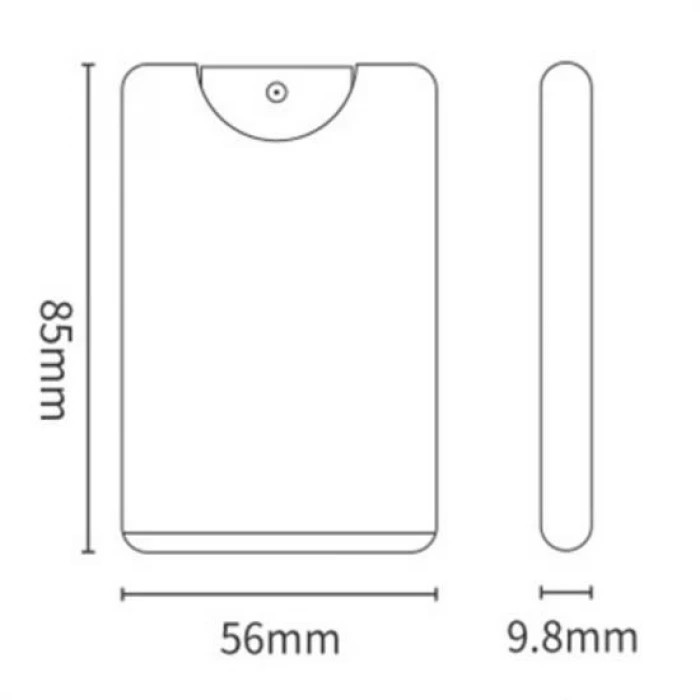 İpek Yıldızı 20 Ml Doldurulabilir Mini Cep Boy Kolay Taşınabilir Çok Amaçlı Parfüm Şişesi