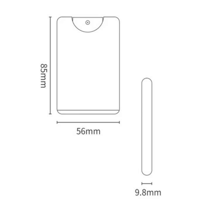 İpek Yıldızı 20 Ml Doldurulabilir Mini Cep Boy Kolay Taşınabilir Çok Amaçlı Parfüm Şişesi