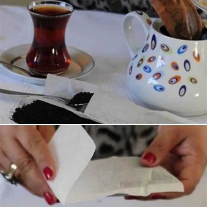 İpek Yıldızı® 26 Adet Pratik Kullan At Çay,Bitki Çayı,Filtre Kahve Demleme Poşeti Süzgeci