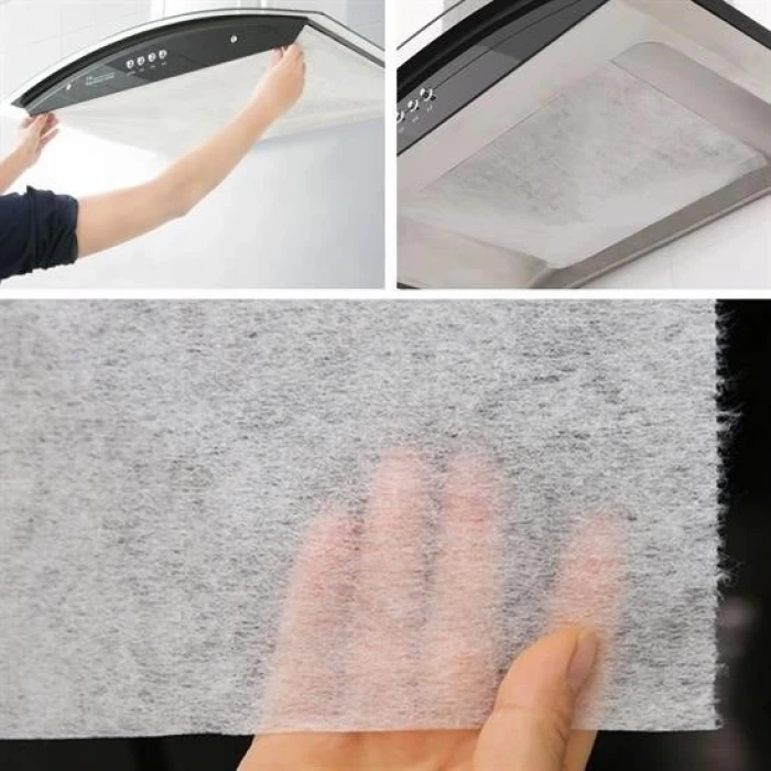 İpek Yıldızı® 2li Yağ Emici Duman Önleyici Pratik Mutfak Davlumbaz Koruyucu Dayanıklı Yedek Filtre 45x90cm