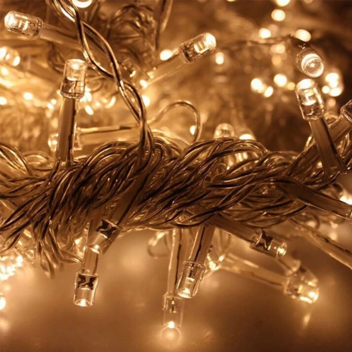 İpek Yıldızı® 2x2 Metre 320 Led 8 Fonskiyonlu Dekoratif Led Günışığı Perde