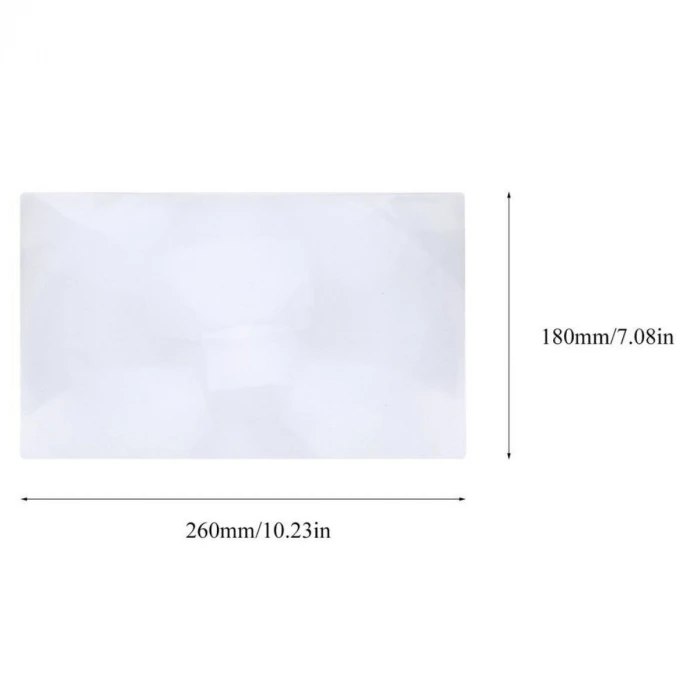 İpek Yıldızı® 3 Kat Optik Yakınlaştıran Yüksek Kontrastlı Kitap Okuma Büyüteci