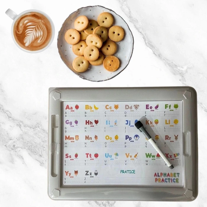 İpek Yıldızı 32 Farklı Etkinlikli Kalem ve Silgi Hediyeli Eğitici Sihirli Etkinlik Tahtası