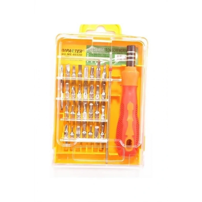 İpek Yıldızı® 32 Parça Cep Telefonu Pc Tablet Mini Tornavida Seti Tamir Takımı