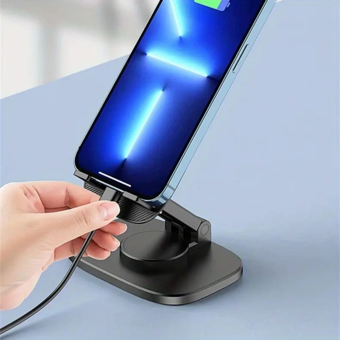İpek Yıldızı® 360 Döner Masaüstü Mobil Telefon Tutucu Standı