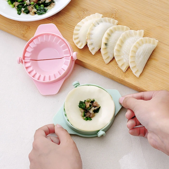 İpek Yıldızı® 3lü Çiğ börek kurabiye Hamur İşi Ravioli Kesme Kalıbı Aparatı