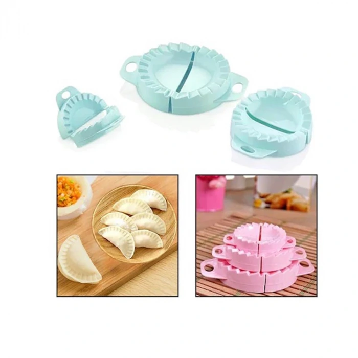 İpek Yıldızı® 3lü Çiğ börek kurabiye Hamur İşi Ravioli Kesme Kalıbı Aparatı