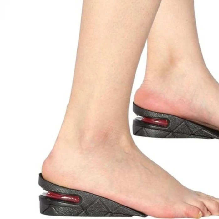 İpek Yıldızı® 5 cm Boy Uzatıcı Silikon Ortopedik Topuk Tabanlık – Yüksek Konforlu Gizli Yükseltici Ped (Unisex)