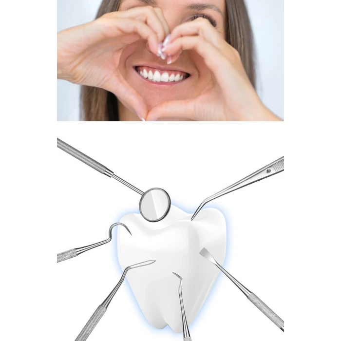 İpek Yıldızı® 6 Parça Kutulu Ağız Bakımı Diş Bakım Seti Ağız Hijyen Takımı