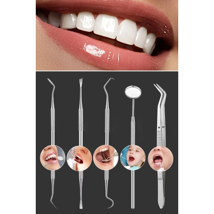 İpek Yıldızı® 6 Parça Kutulu Ağız Bakımı Diş Bakım Seti Ağız Hijyen Takımı